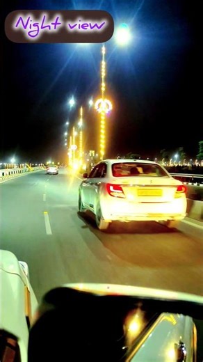 Lucknow road night view 👍👍#shorts #Raju Blogger #trending #video