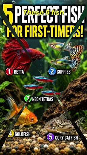 5 Best Beginner Fish That Make Your First Aquarium Easy and Beautiful