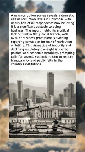 UN Report Details Rising Bribery and Instability in Colombia