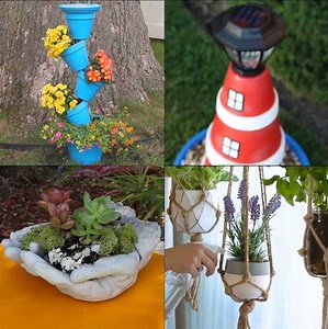 428K views · 873 reactions | Transform your garden with these creative flower pot ideas!  | Goodful | Facebook