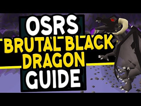 Ultimate Brutal Black Dragons Guide Old School Runescape