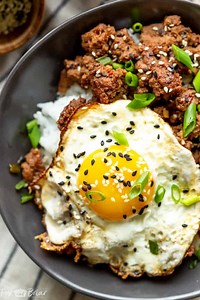 Korean Ground Beef Bowls