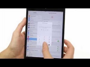 Apple iPad mini 3 user interface