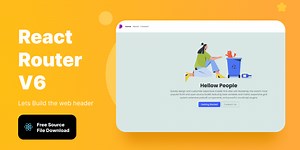 React Router v6 in React Js with Complete Project Of 2022