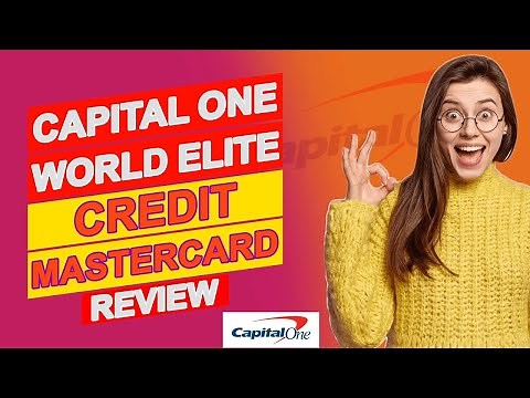 Capital One World Elite Credit Mastercard Review (Pros & Cons Of Capital One World Elite Mastercard)