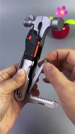 Titan Strike Tactical Multi-Tool Hammer Kit 🔨🗡️ 12-in-1 Survival Power! #Shorts