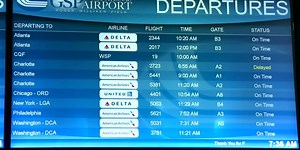 Flights no longer delayed following lightning damage on GSP runway