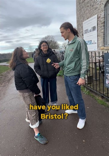 Exploring Bristol with French Friends