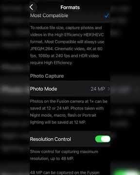 Best camera settings for your iphone 📲