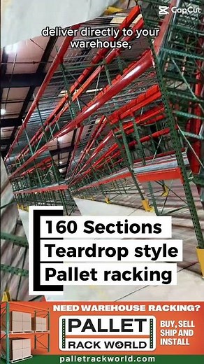 160 Sections Installed | Pallet Racking Delivered & Installed by Pallet Rack World #northcarolina