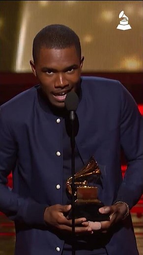 Watch #frankocean Ocean Win Best Urban Contemporary Album at the 2013 #grammys