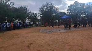 Dikakapa tsa monametsana Performing at the choir competitions in Artesia. | Duma FM