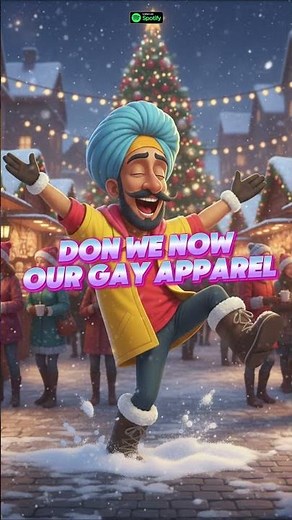 Deck The Halls | Indian Christmas Music #vindaloosingh #indianremix #christmasremix #christmas2025