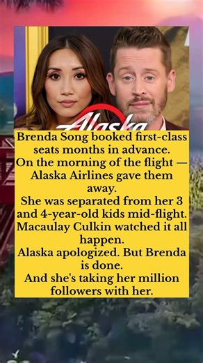She Booked First Class Months Ago 😤 #BrendaSong #AlaskaAirlines #ViralNews