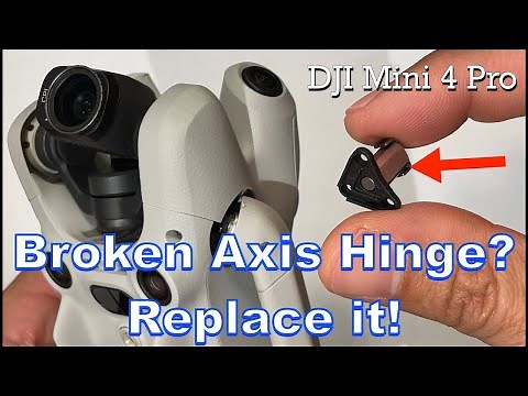 DJI Mini 4 Pro Drone DIY Arm Shaft Axis Hinge Replacement