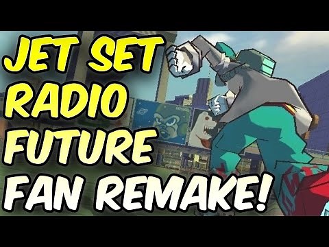 Jet Set Radio Future Multiplayer (JSRFMP) Online Fan Remake - PC Gameplay