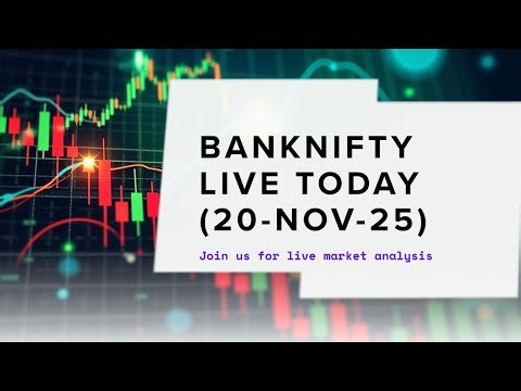|| BANK NIFTY Live|| Live Intra Day Trading|| 20-Nov-25