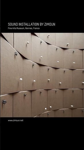 Zimoun : Sound Installation, Fine Arts Museum Rennes