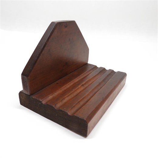 Wood Pen stand desk office vintage collectible