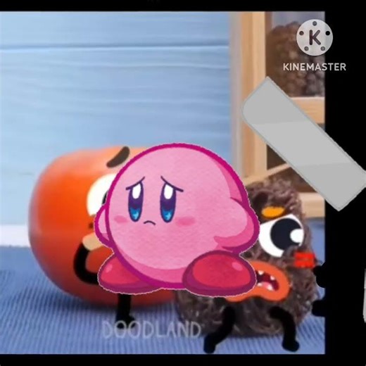 Kirby screaming cartoons (alien sound)