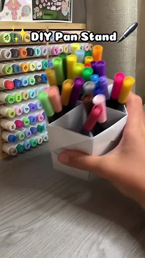 DIY Pan Stand Tutorial - Cute Paper Craft Ideas