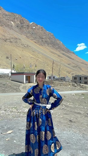 Ladakhi dance finally 🥹abh jake share bhi kr dena #reelsinstagram #ladakhi #ladakhisong | Chhering Lanzom