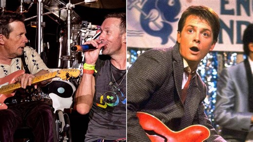 Why Coldplay's Glastonbury duet with Michael J Fox was 40 years in the making