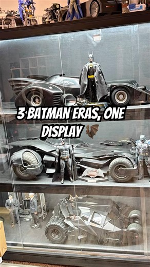 I Turned My Batman Collection Into a Batcave Timeline 🦇 | Hot Toys Display Setup #batmanfortress