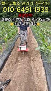 장안의 화제인 미니 관리기 온라인 쿠팡 판매1위 비결은 이겁니다 #빨간코뿔소관리기 #텃밭관리기 #미니관리기 #미니관리기 #관리기추천 #관리기