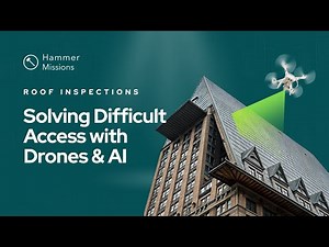 How to use Drones and AI for a Roof Inspection? | Hammer Missions