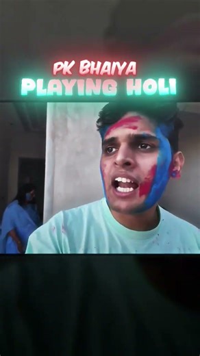 PK Bhaiya Playing Holi 🥳 #prashantkirad #shorts #nexttoppers #class10th