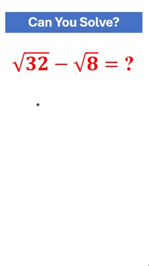 Square root simplification. #maths #mathstricks