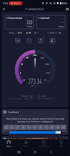kinetic by Windstream home Internet speed test aka uniti