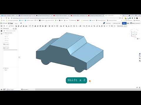 Onshape Basics 7. Car
