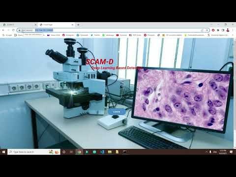 Project#11 Skin Cancer Detection Machine Learning Python Django 😁 Website (localhost) on Mobile