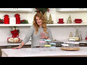 PrepSealer 5-Pc PrepCube Food Storage Containers w/ Silicone Lids on QVC