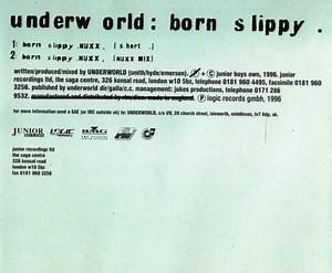 Underworld - Born Slippy