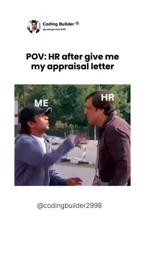 HR after Appraisal 😆 #appraisal #hr #secret #python #memes #funny #foryou #trending #php #nodejs #ai