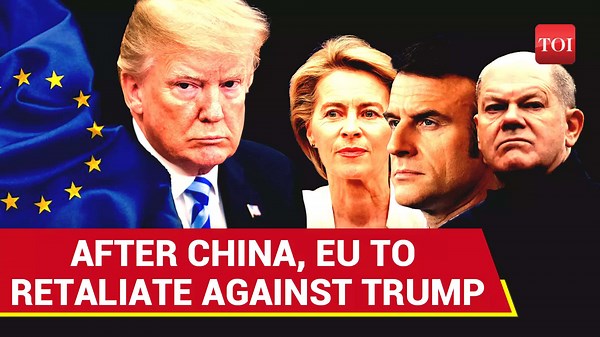 EU Leaders Unite, Vows To Oppose Trump's Tariff Threats, Calls Them Unlawful | Watch