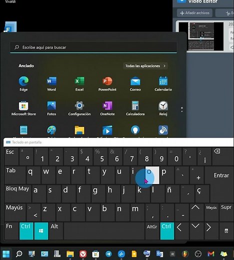 Cómo Activar El Teclado Virtual en Pantalla de Windows