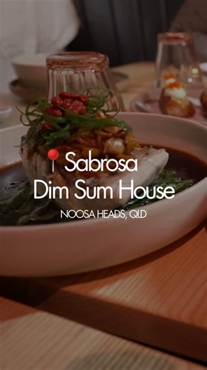 WEEKENDER on Instagram: "📍 @sabrosadimsum, Noosa Heads QLD A stylish Cantonese‑inspired dim sum restaurant and bar located in Noosa Junction, Noosa Heads 🥟"