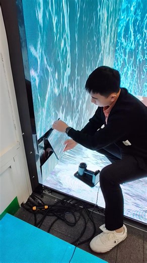 What's wrong with this module? #alinled #ledscreen #ledinteractivefloortilescreen #leddisplayfactory #leddancefloor #leddisplay | LED display factory