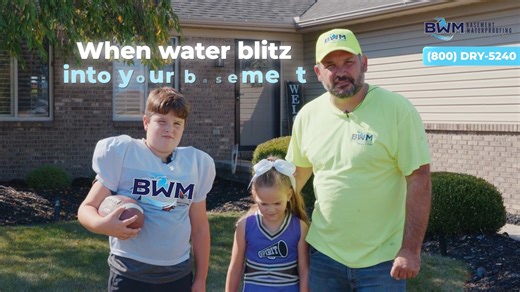 When water blitzes into your basement, it’s game over. 🏈💧 That’s why Basement Waterproofing of Michigan is the defensive line that never breaks. We stop leaks, cracks, and floods cold — so you can stay in the game. 👉 Call today or visit FixMyBasement.com for your free inspection | Basement Waterproofing of Michigan