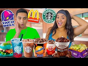 TRYING NEW SUMMER ITEMS FROM FAST FOOD RESTAURANTS!!