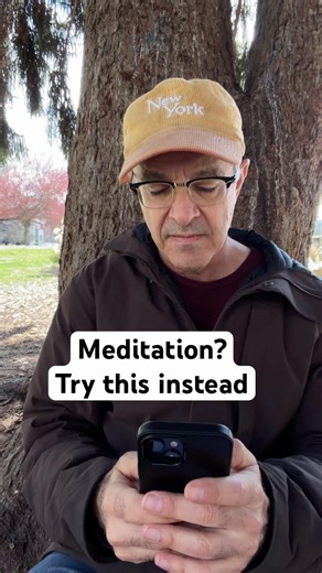 Field test of meditation #aging #wellness #anxiety