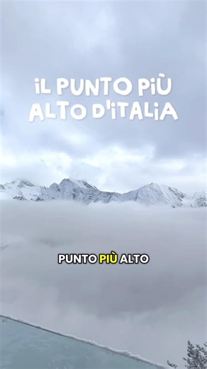 The HIGHEST point in ITALY 🇮🇹