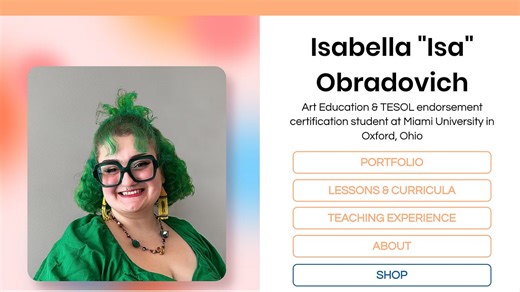 VIDEOS: Miami University Student Isabella "Isa" Obradovich Removed from Middle-School Art Student-Teaching Placement for ICE Comments.