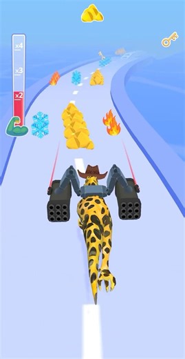 🎮 Dino Evolution Run 3D 🔥🦖💖 #shorts #dinosaur #mobilegame