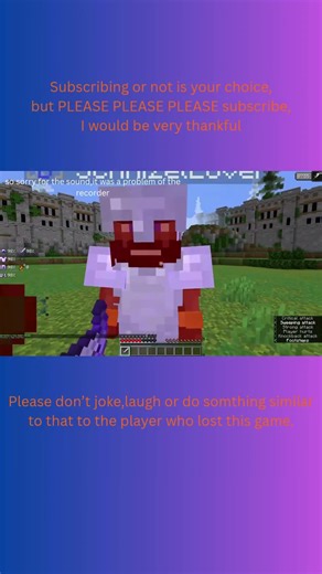 Minecraft PVP video clips (1324) (Sword PVP) (Game version:1.21.8)