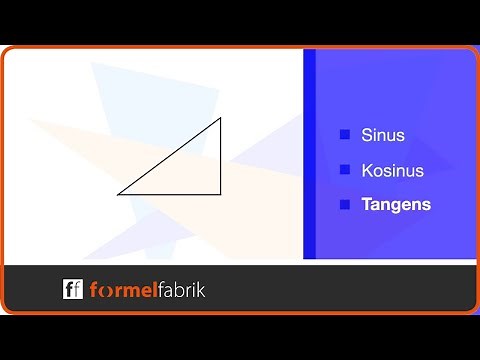 Trigonometrie (Sinus - Kosinus - Tangens) Einführung Winkelberechnung - Video 1